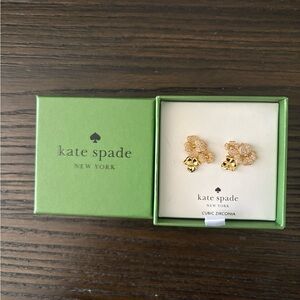NEW Kate Spade Gold Flower Earrings